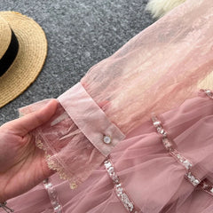 Getting In Pink Midi Dress