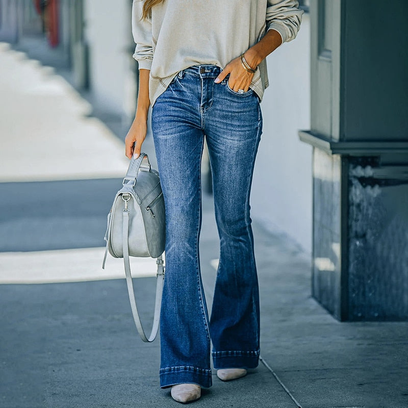 Hate You To Love Me Flare Jeans
