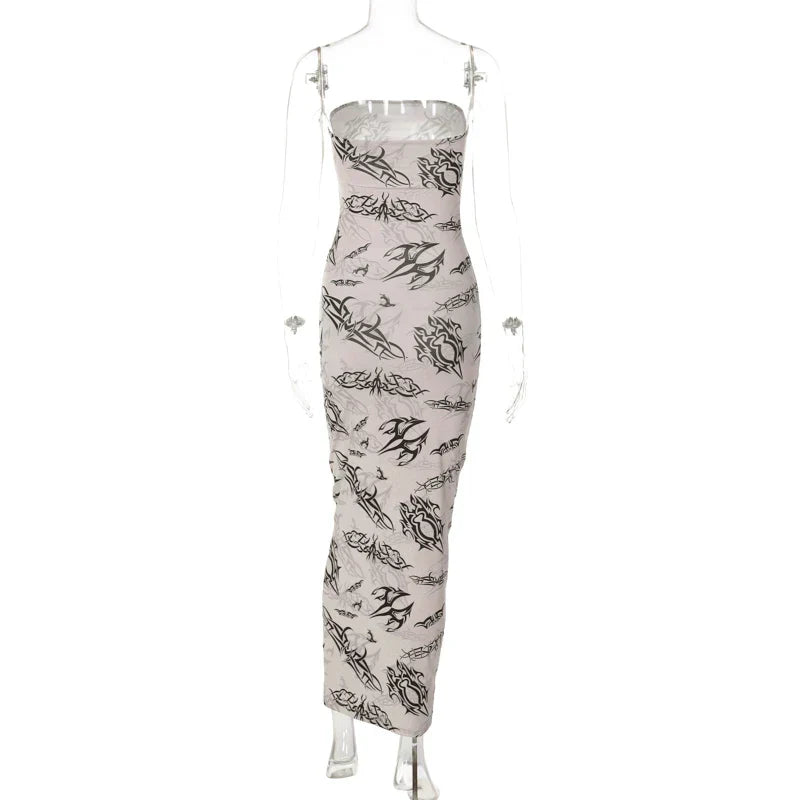 Breaking Time For You Maxi Dress