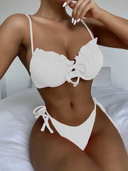 Ribbed Underwired Beach Cover-Up