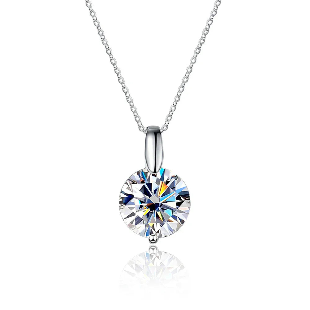 Starlight Nightfall Solitaire Necklace