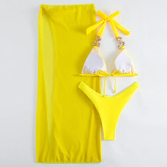 Chic Two-Piece Set â€?Midnight Swim