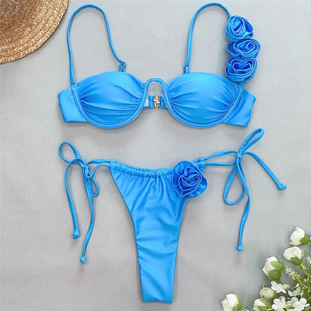 Sculpted Cut-Out Bikini â€?Vintage Chic