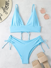 Boho Cut-Out Bikini â€?Halter Luxe