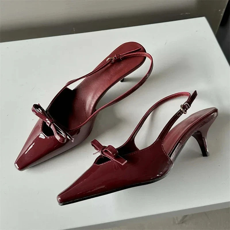 Water To My Roses Slingback Shoes