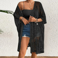 Mesh Sheer Vacation Wrap