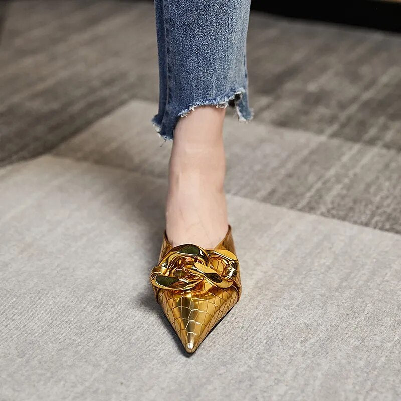 Can't Wait Till The Morning Mules Shoes
