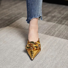Can't Wait Till The Morning Mules Shoes