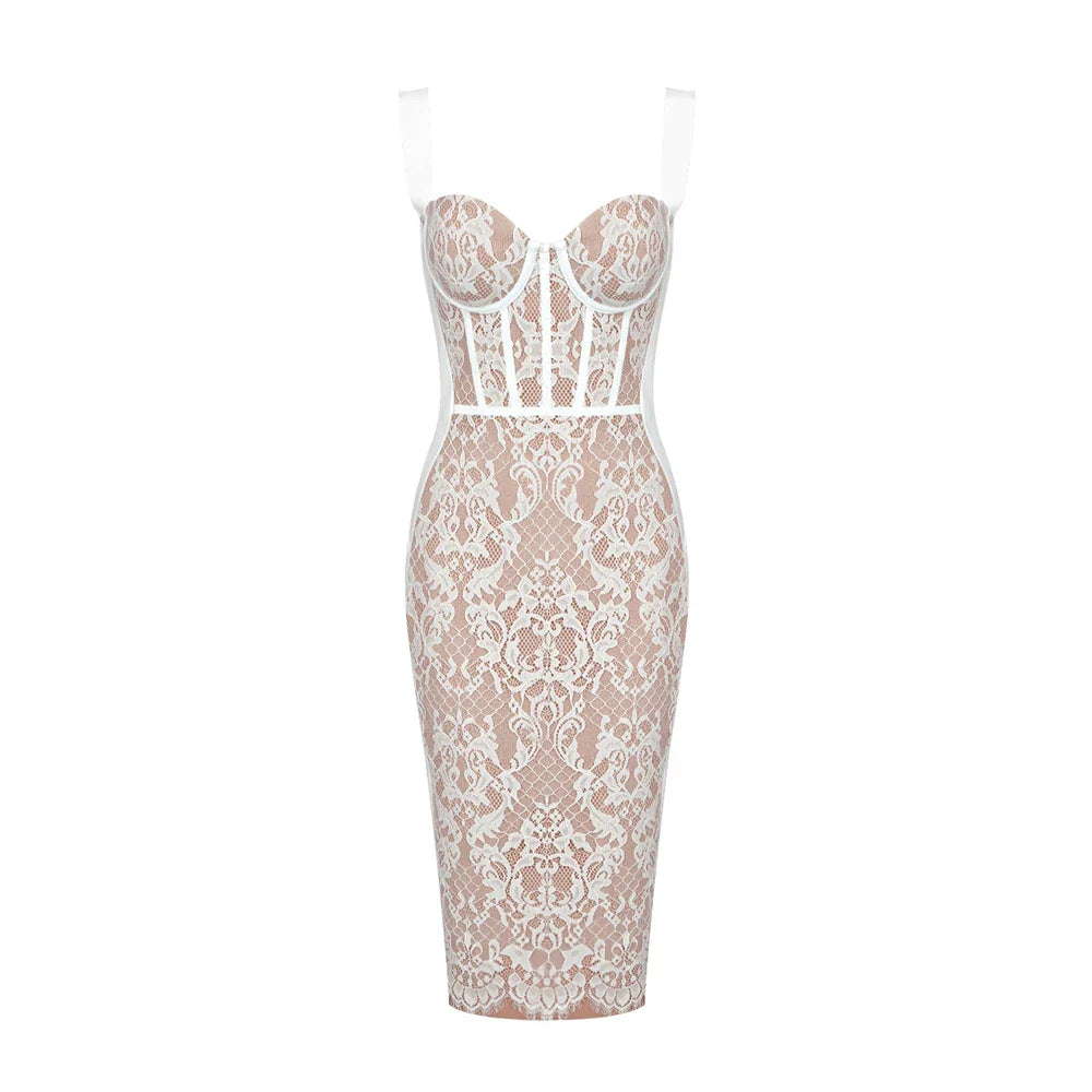 Being Around You Midi Dress