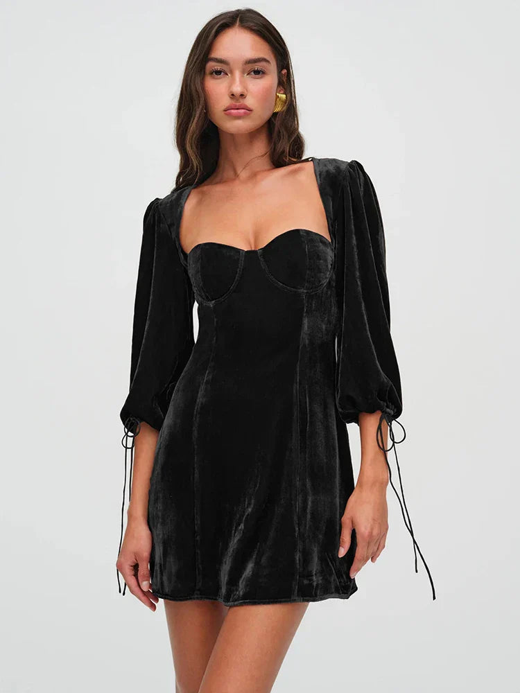 Crying A Million Tears Mini Dress
