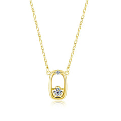 Leave Them Staring Pendant Necklace