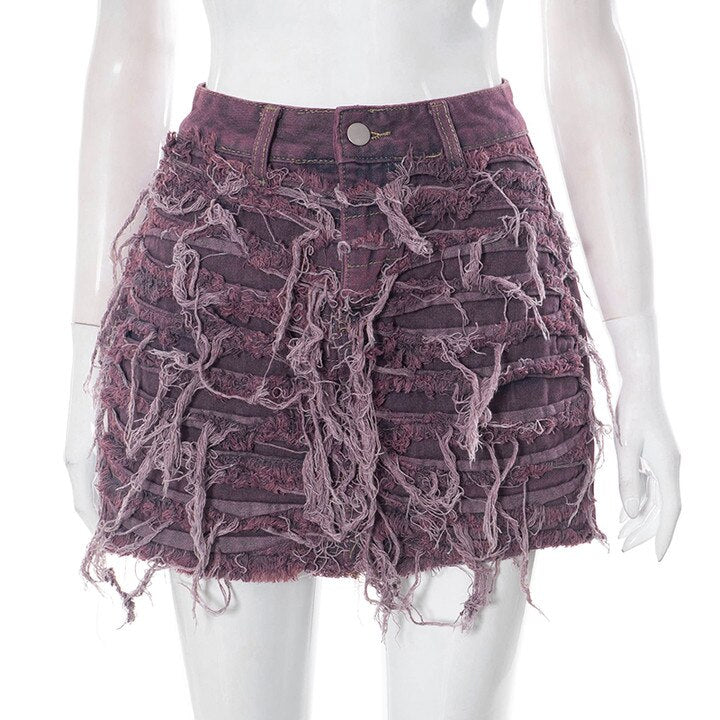 No Shame Left Mini Skirt