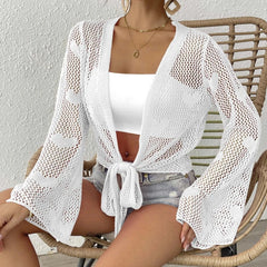 Tie-Up Loose Swim Dress