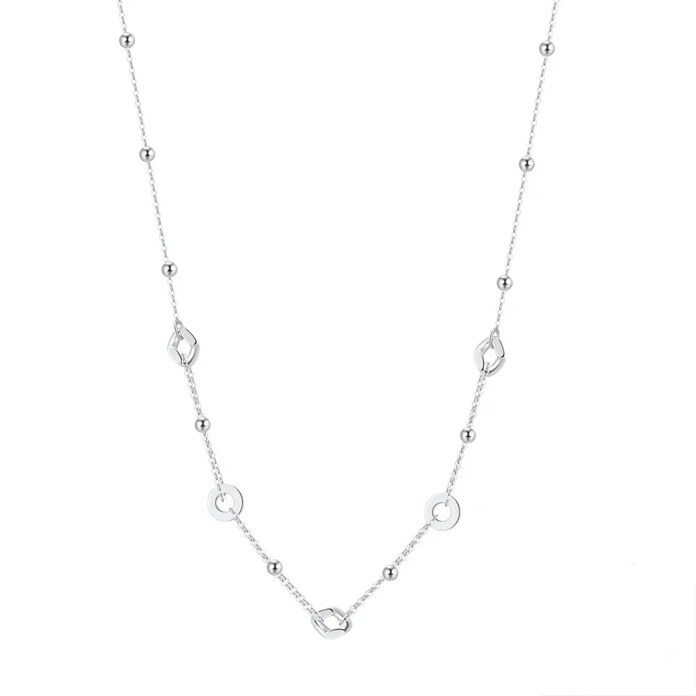 Glitch In Time Station Necklace
