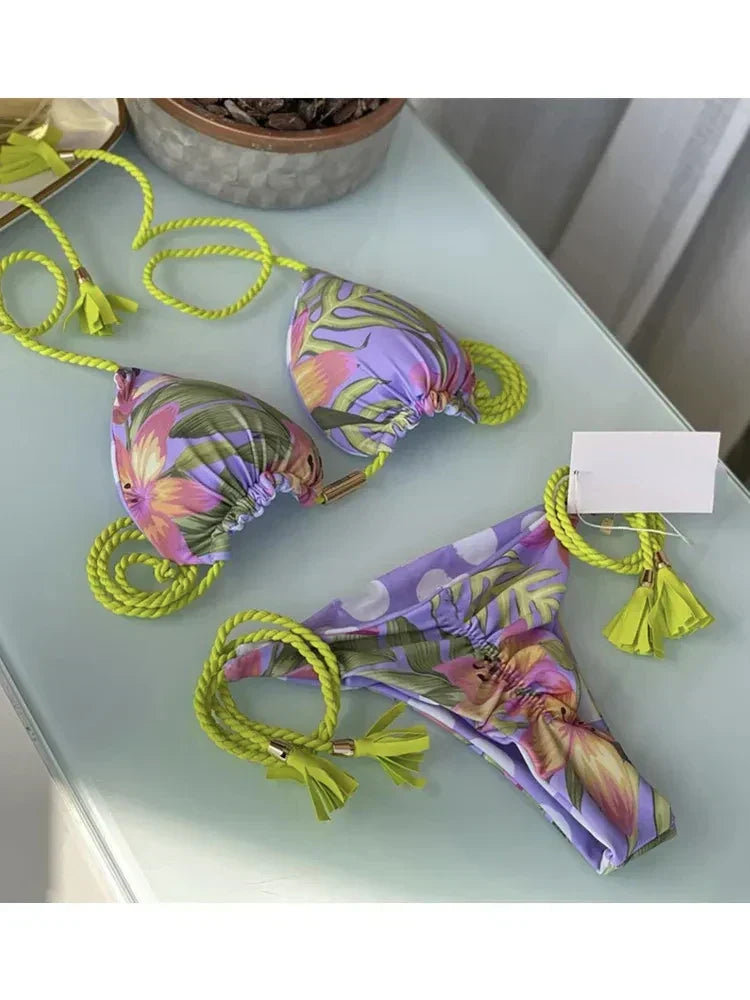 Glam Bikini â€?Halter Luxe