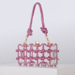 Saying Nothing At All Top Handle Bag