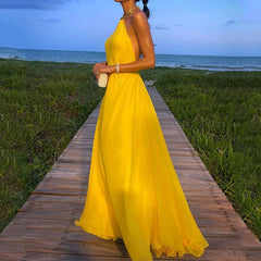 Watch It Spin Long Dress