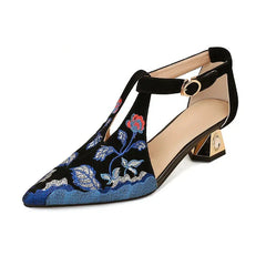 Pristine Echo T-Strap Shoes