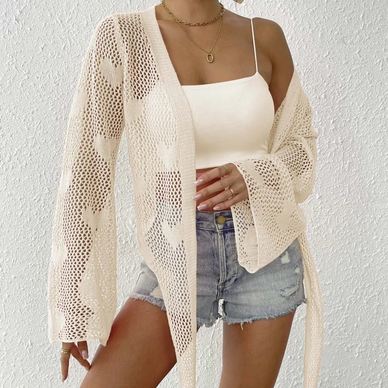 Tie-Up Loose Swim Dress
