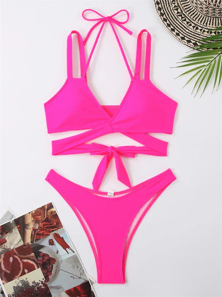Refined Triangle Bikini â€?Midnight Swim