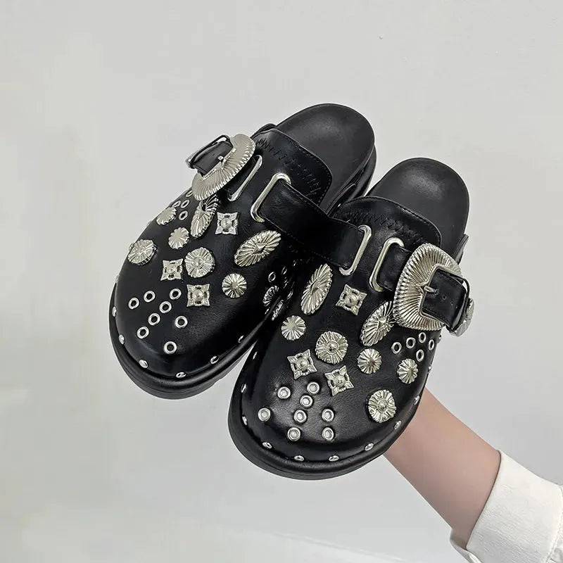Our Night Is Sparkling Mules Shoes