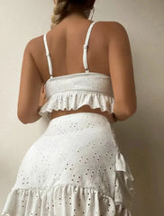 Elegant Cut-Out Bikini â€?Floral Dream