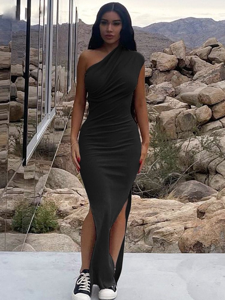 Pointed Up At The Stars Maxi Dress