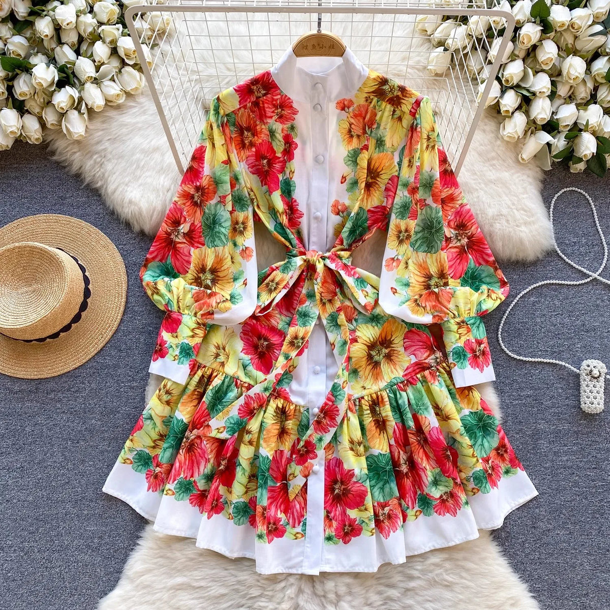 Trying Keep My Faith Mini Dress
