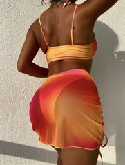 Tie-Dye Cover-Up Luxe Throw-On
