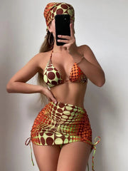 Chic Printed Crochet Layer