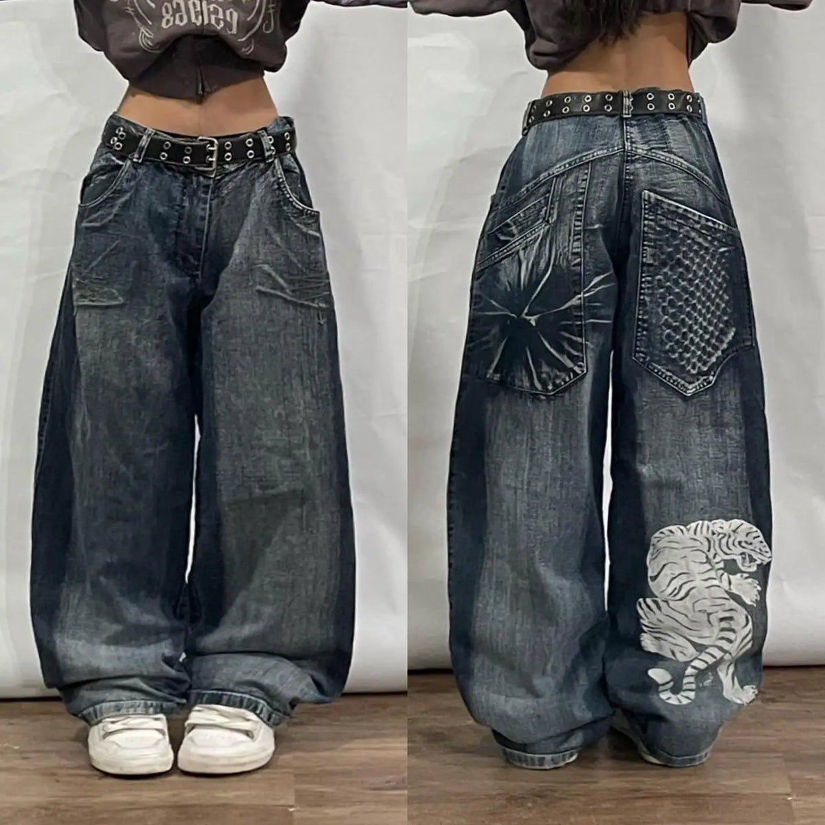 Put That On My Own Mama Baggy Jeans