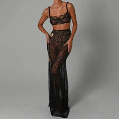 Holding Your Heart Skirt Set