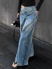 Into The Endless Blue Loose Jeans