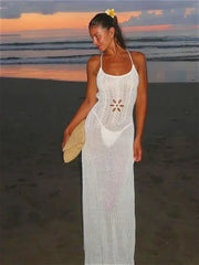 Strap Knitted Poolside Style