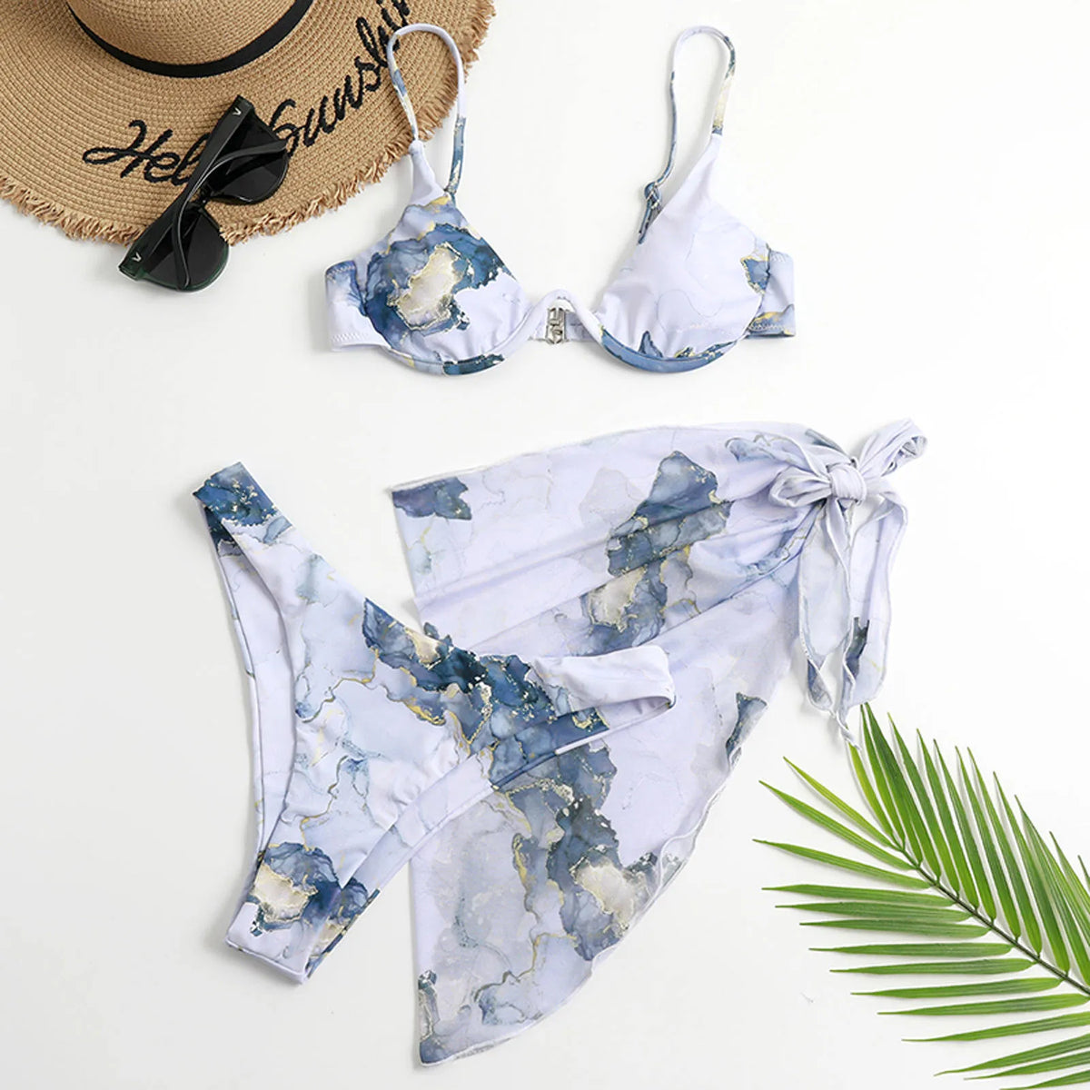 Boho Cut-Out Bikini â€?Wave Rider