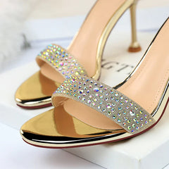 The Color Of The Pump Sandals