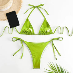 Elegant Two-Piece Set â€?Crisscross Style