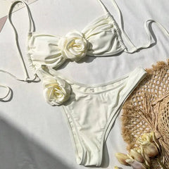 Luxe High-Waist Bikini â€?Satin Glow
