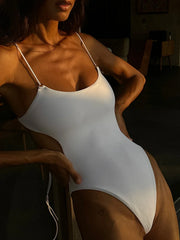Backless Solid Poolside Style