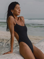 Backless Solid Poolside Style