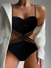 Black Mesh Crochet Layer