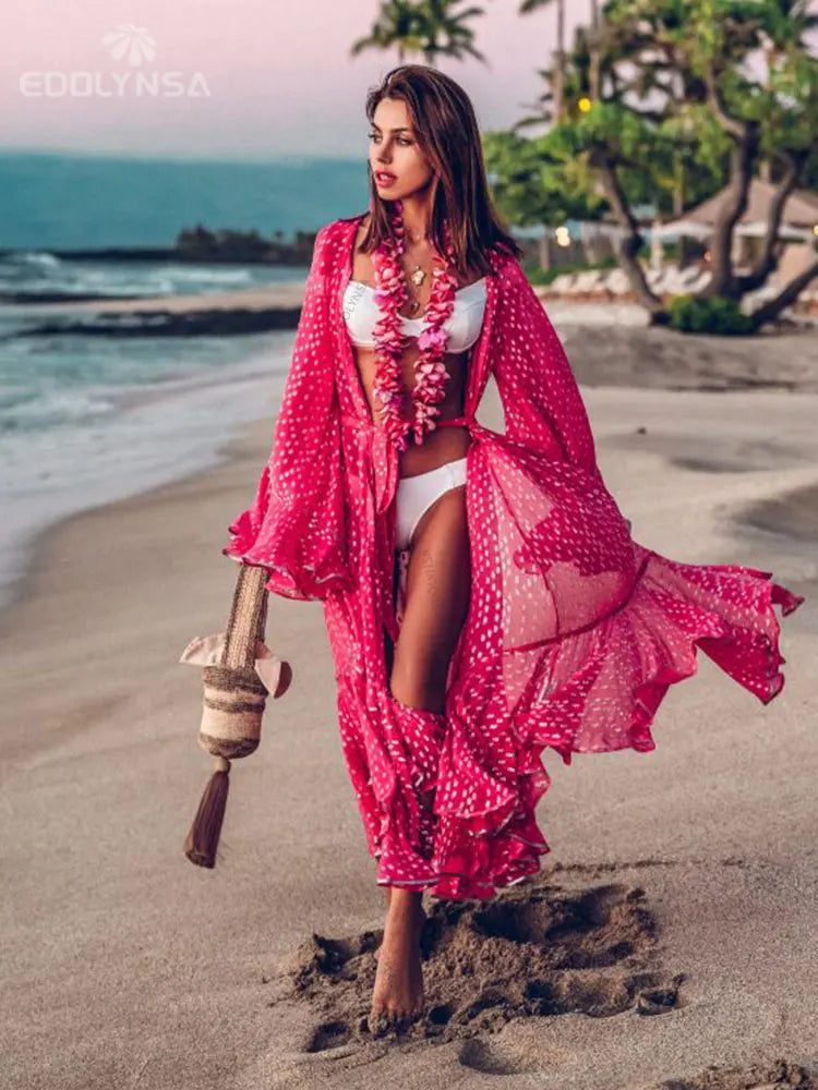 Bohemian Dot Mesh Overlay