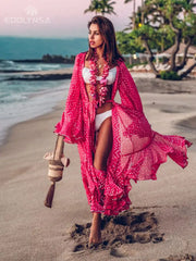 Bohemian Dot Mesh Overlay