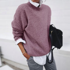 Jessicaâ„?Soft and Cozy Cashmere-Feel Sweater