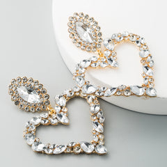 Rise And Shine Heart Drop Dangle Earrings