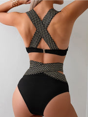 Boho Strappy Swimsuit â€?Satin Glow