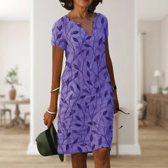 Eloiseâ„?- Casual Printed Dress