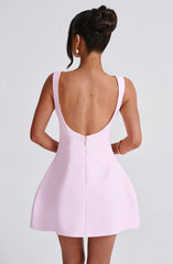 Alana Mini Dress - Blush