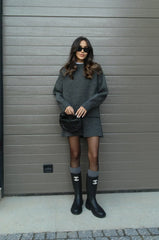 Amber - Chic Knit Skirt Set (Top + Skirt)