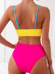 Allure High-Waist Bikini â€?Wave Rider